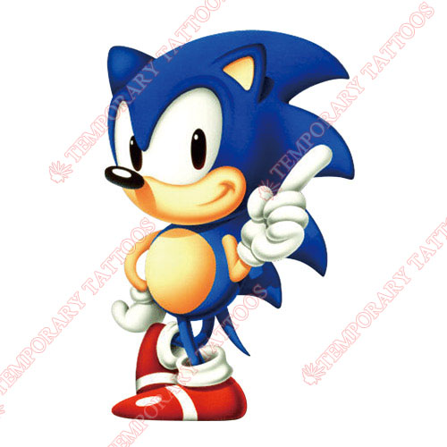 Sonic the Hedgehog Customize Temporary Tattoos Stickers NO.5325